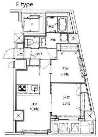 レアライズ町屋の物件間取画像